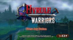 Hyrule Warriors Title Screen
